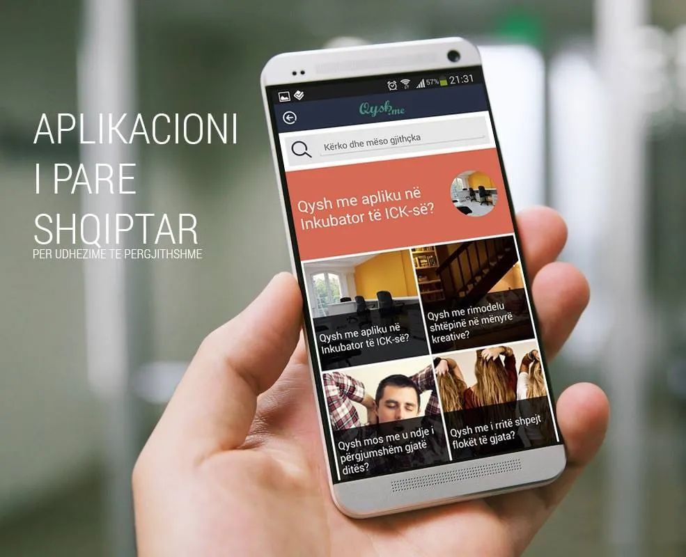 Taking Qysh Me Mobile: The First Albanian How-To App