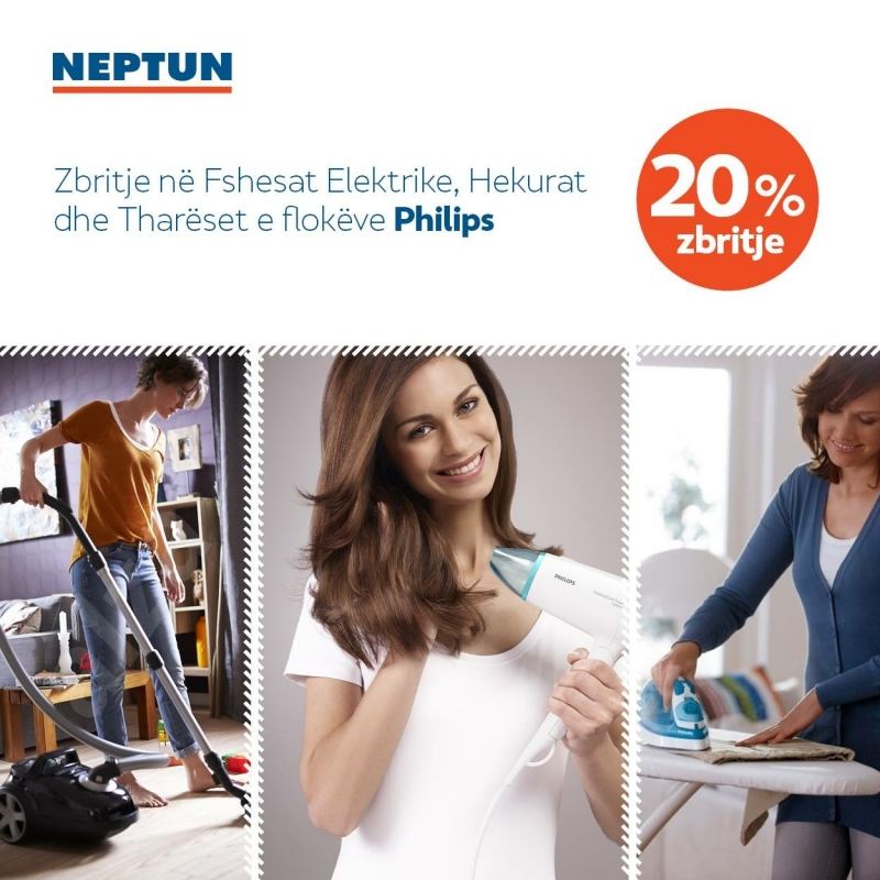 Zbritje në pajisjet Philips-Tefal-Rowenta
