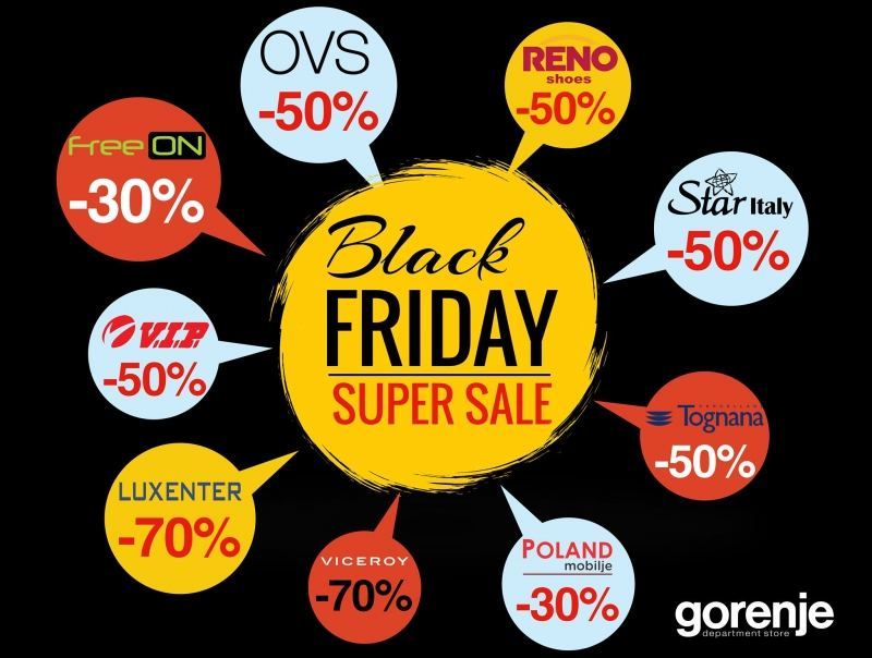 Black Friday / SUPER ZBRITJE