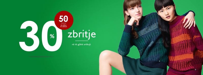 Zbritje në United Colors of Benetton